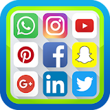 networks social media 2018 icon