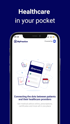 Android application MyPractice screenshort