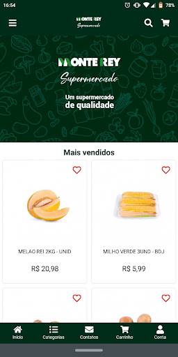 Android application Supermercado MonteRey screenshort