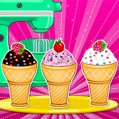 Cooking Ice Cream Cone Cupcake MOD