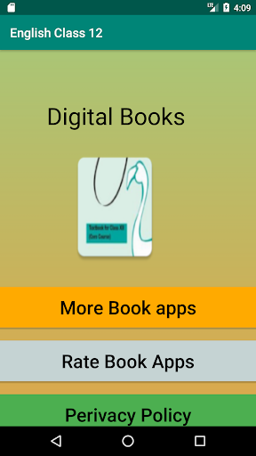 Android application English Text Book - Class 12 screenshort