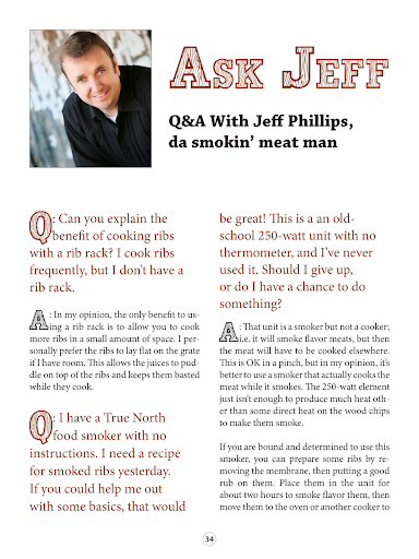StoryQue: Barbecue Magazine Screen 2