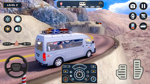 Android application Van Simulator Dubai Van Games screenshort