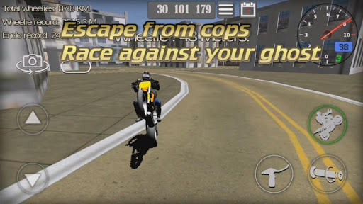 Wheelie King 3D - Realistic 3D Screen 2
