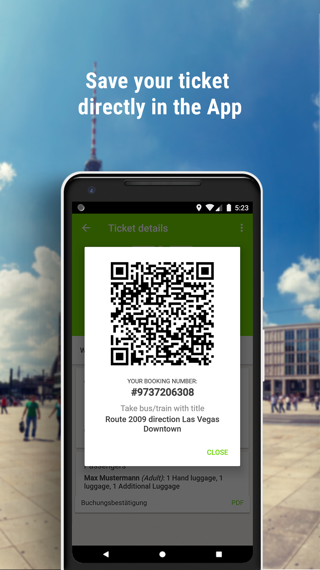 Android application FlixBus: Book Cheap Bus Tickets screenshort