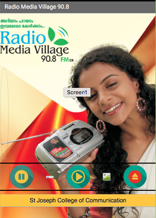 Android application Radio Media Village 90.8 screenshort