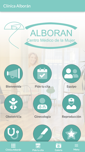 Android application Clínica Alborán screenshort