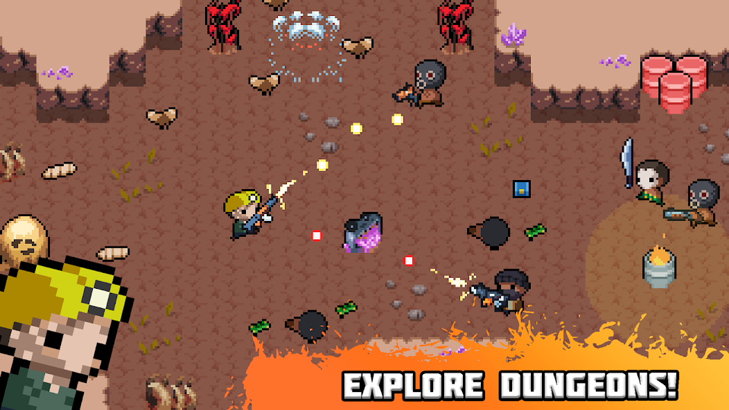 Space Miner: Mining Dungeon 1.0.9 APK + Мод (Unlimited money) за Android