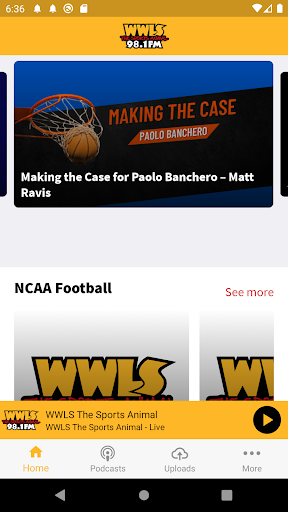 Android application WWLS The Sports Animal screenshort