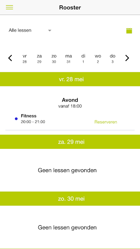 Change Health Club Screen 3