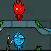 Fire and Water Game - 2 Player Game MOD