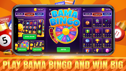 Bingo Bama win cash at home
