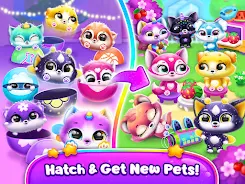 Fluvsies Merge Party screenshot 1