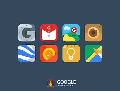 Lanting Icon Pack: ภาพหน้าจอที่มีสีสัน