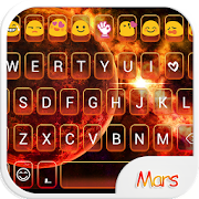 Mars Love Emoji Keyboard Theme  Icon