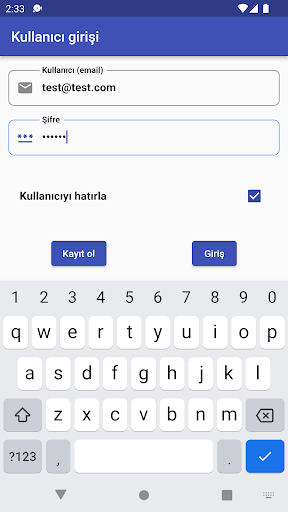 Android application MSShop Araçlar screenshort