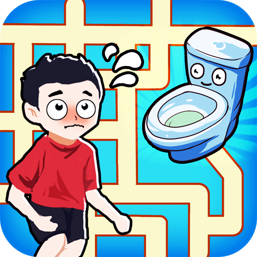 Toilet Maze: Rush to Pee logo