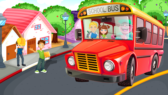 Детская игра «Вождение автобус