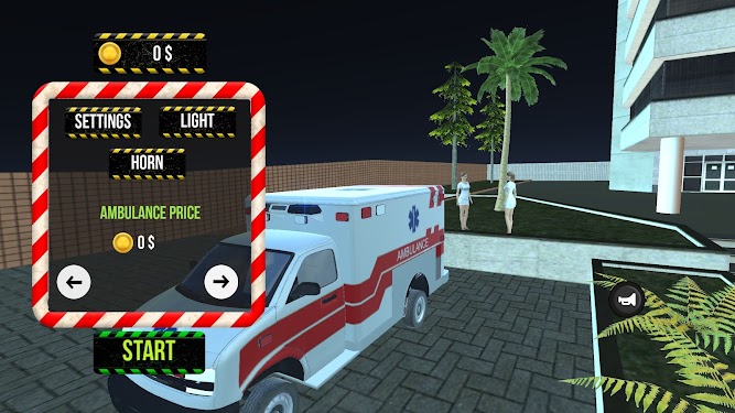 #2. Ambulance Simulator Emergency (Android) By: Arsin35