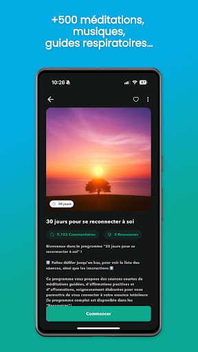 Screenshot of Gaia Meditation: Well-being