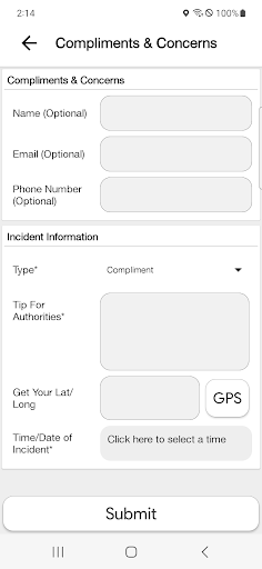 Chester Police Department Screen 3