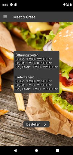 Meat & Greet Screen 2