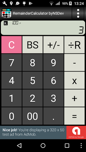 RemainderCalculator byNSDev Screen 2