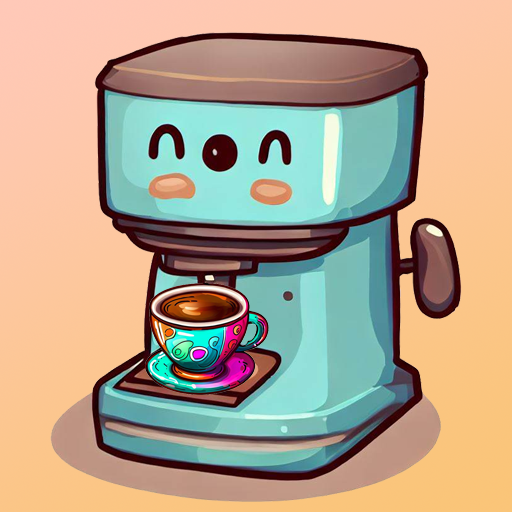 Coffee by Cats: cafe simulator logo