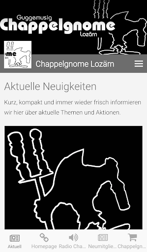 Android application Chappelgnome Lozärn screenshort