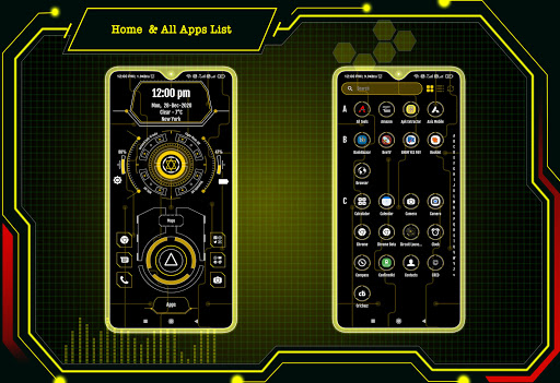 Circuit Launcher 2 - App lock Screen 3