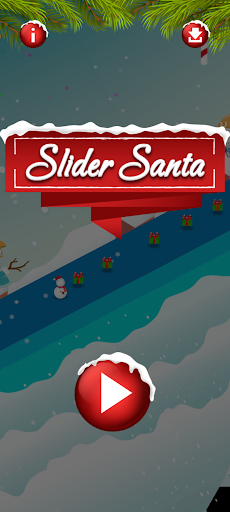 Android application Santa - Runner screenshort