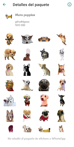 WAStickerApps - Pets Stickers Screen 3