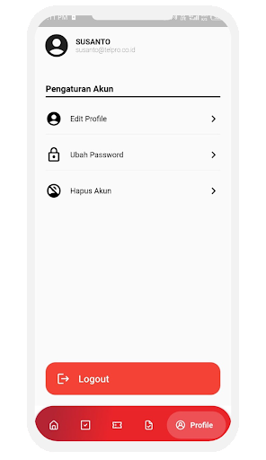 Android application MyBirawa screenshort