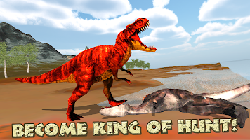 screenshot of Hungry T-Rex Island Dino Hunt