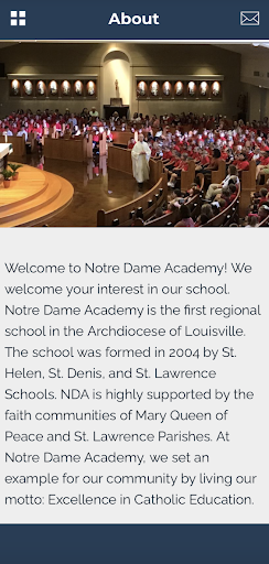 Notre Dame Academy, Louisville Screen 3