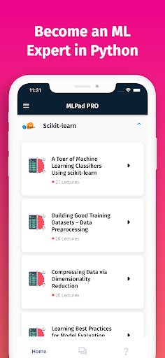 Screenshot of Learn Machine Learning Now PRO