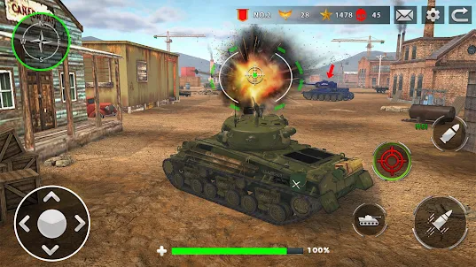 World Tanks War Battle Games