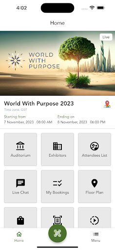 Android application World With Purpose 2023 screenshort