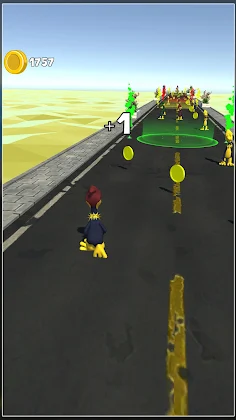 Colorful Bird Runner - Screenshot 2
