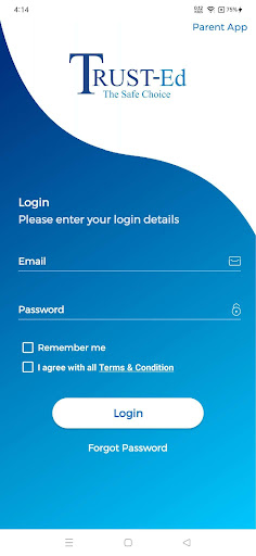 Android application TRUST-ED Parent App screenshort