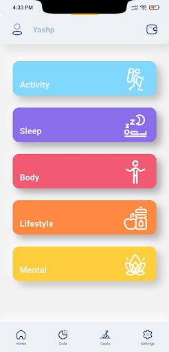 HealthBlocks Screen 3