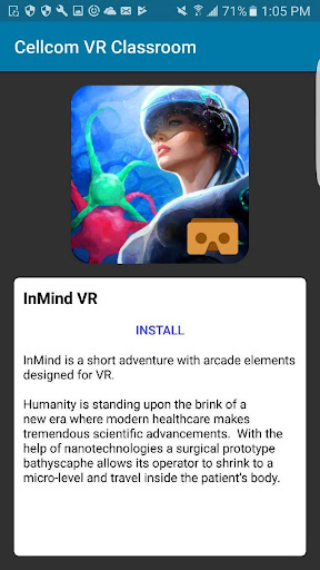 Cellcom VR Classroom Screen 2