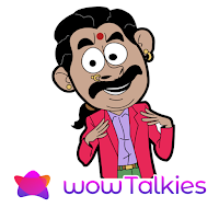 WowTalkies: AR, filters, stickers, chat for movies