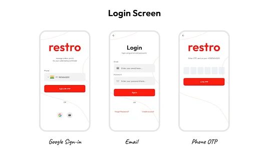 Restro - App for Restro, Cafe