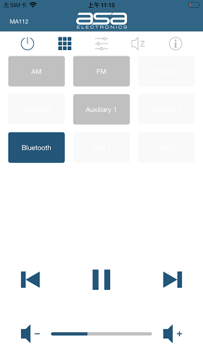 Android application ASA Audio screenshort