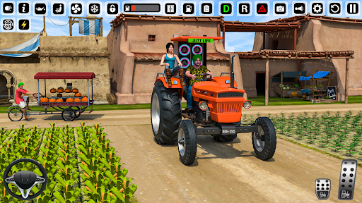 Android application Farming Games- Tractor Driving screenshort