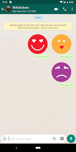 Stickers & emoji for WhatsApp Screen 3