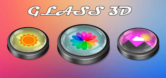 Glass 3D Icon Pack v1.1 APK [Paid] Download 2022 1