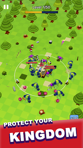 Android application Hero Survival : Idle Defense screenshort