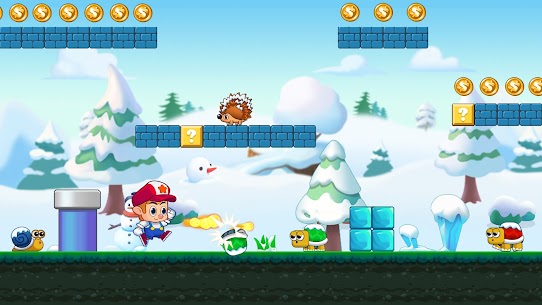 Super Gino Bros – Jump & Run APK Mod +OBB/Data for Android 6